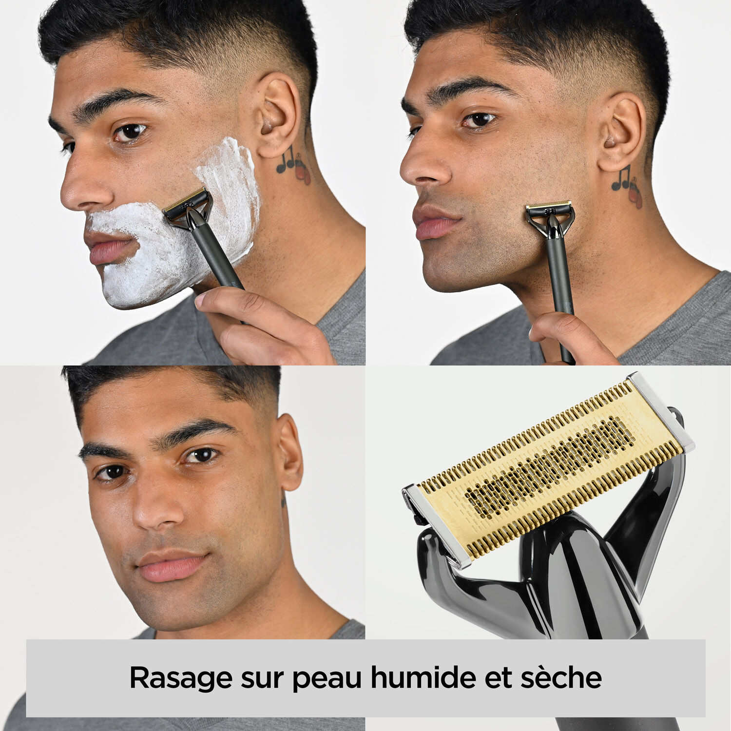 Barbe de trois jours